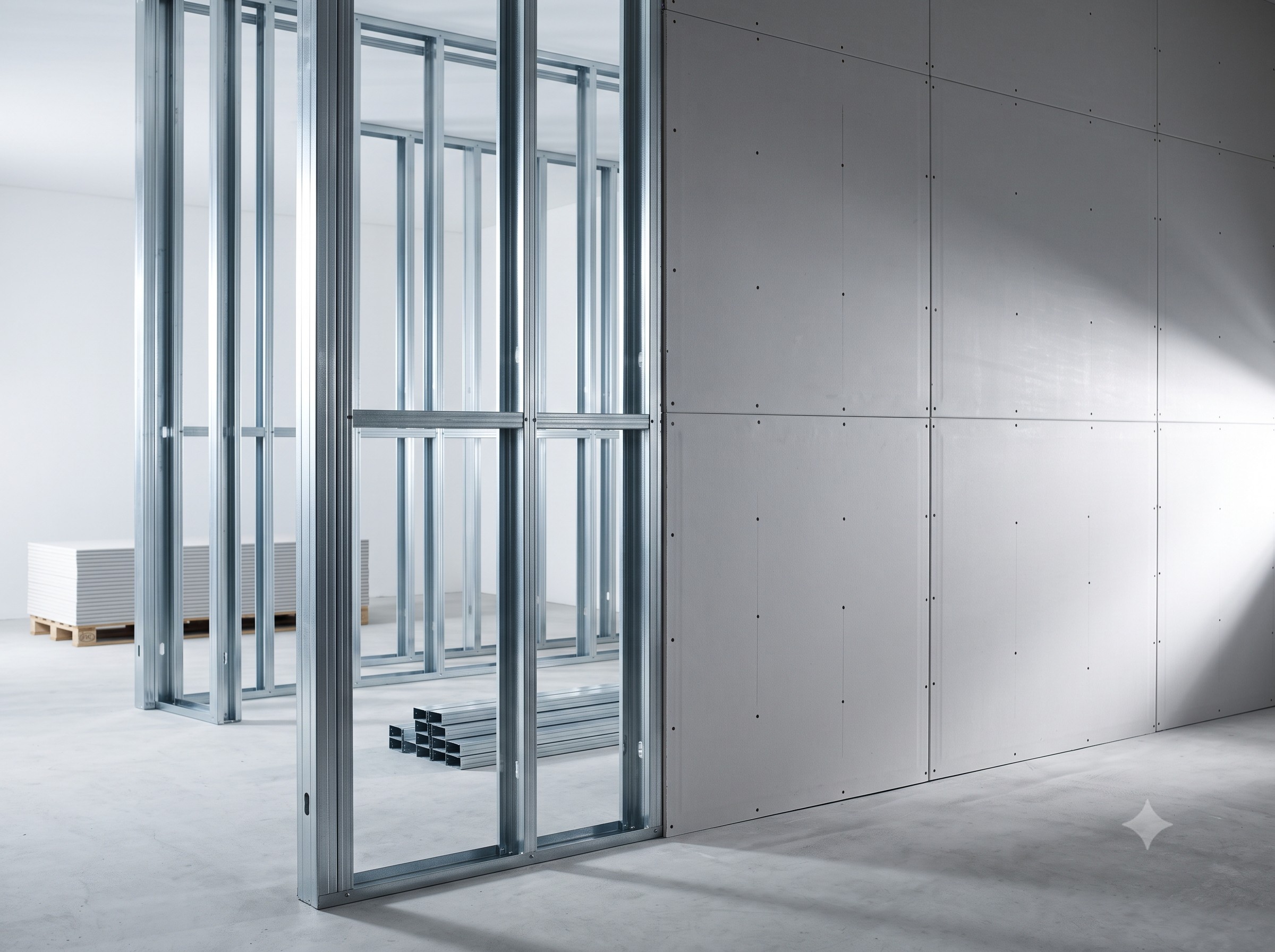 Trockenbauwand im Ständerwerk — Trockenbau in Kolkwitz und Cottbus